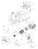 Part Location Diagram of 201575GS Briggs and Stratton Assy, Control Panel